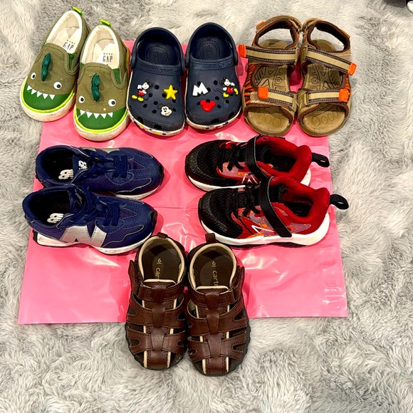 New Balance Other - Lot of 6 pairs of toddler boy size 6 shoes